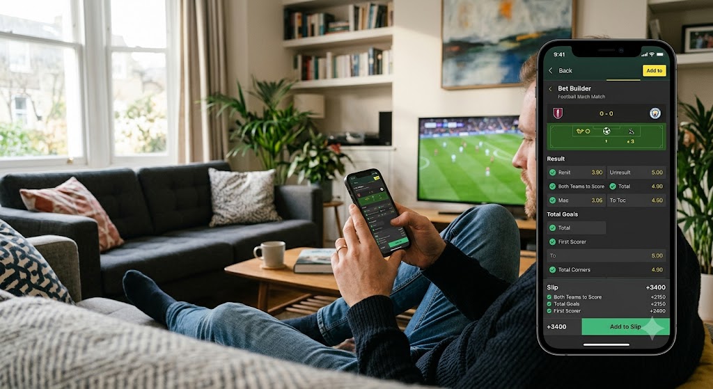 A close-up of a smartphone displaying a secure mobile banking and e-wallet deposit screen for an online betting account.