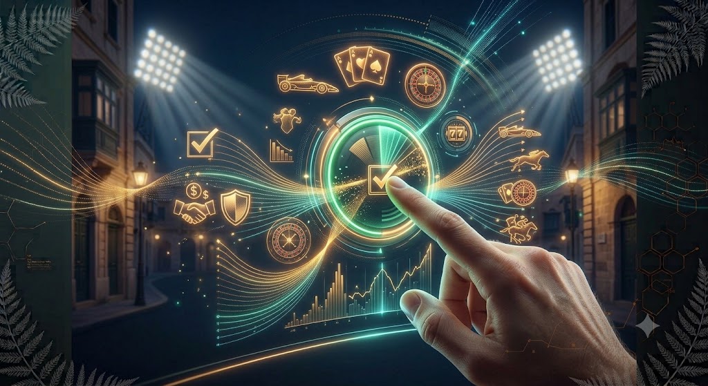 Placing a Sports or Casino Bet