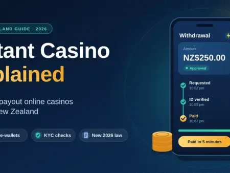 Instant Casino Explained: How Fast-Payout Online Casinos Work in New Zealand