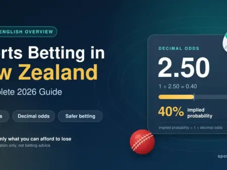 Sports Betting in New Zealand: A Complete 2026 Guide