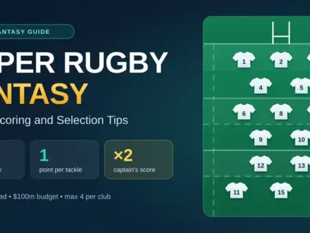 Super Rugby Fantasy: Rules, Scoring and Selection Tips