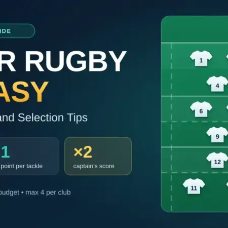 Super Rugby Fantasy: Rules, Scoring and Selection Tips