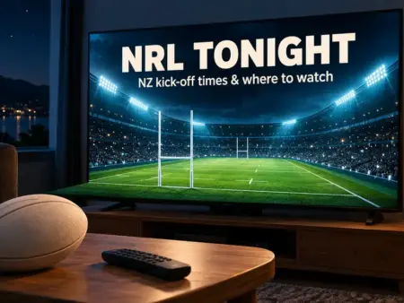 NRL Games Tonight: NZ Kick-Off Times, Fixtures and Where to Watch