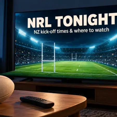 NRL Games Tonight: NZ Kick-Off Times, Fixtures and Where to Watch